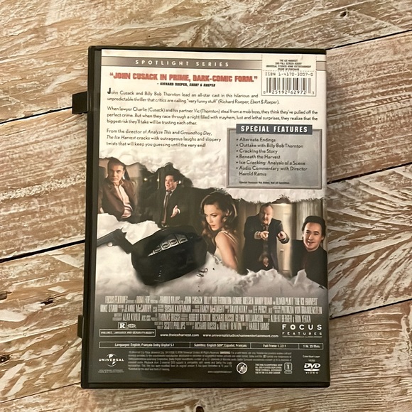 3/$15 u pick dvds📀or 1 for $9~ The Ice Harvest - Picture 2 of 7